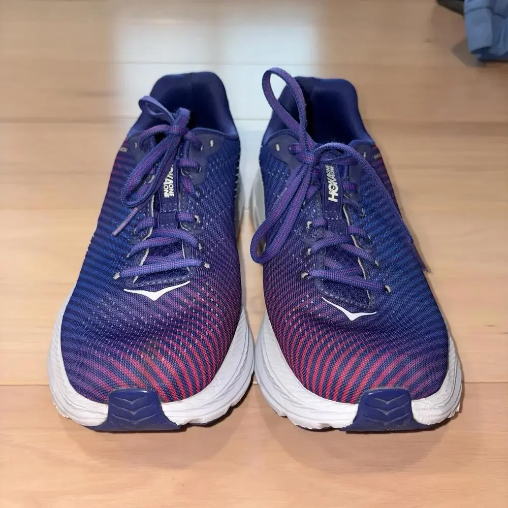 Hoka One One Rincon 2 Running Shoes Clematis Blue/Arctic Ice Women's Size 9.5 - Picture 5 of 8